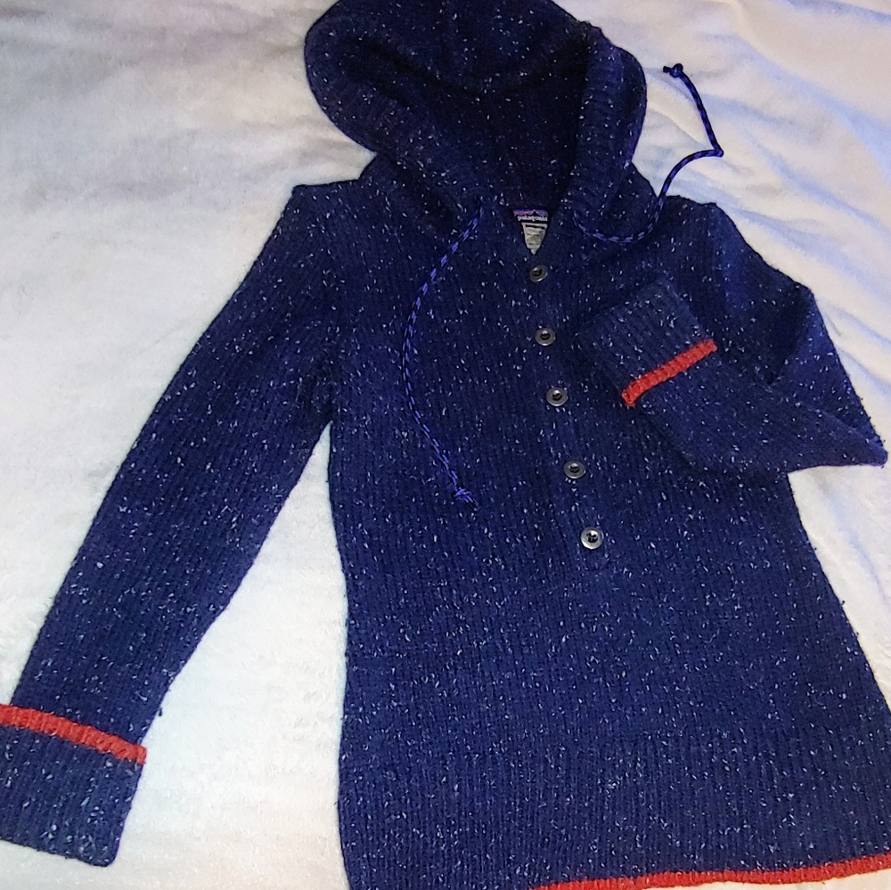 Patagonia hoddie. Merino wool